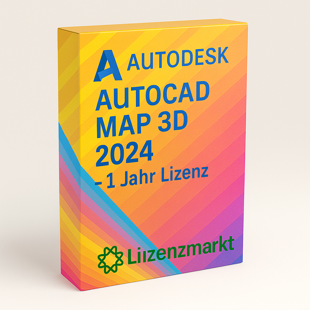 Autodesk AutoCAD Map 3D 2024 1-Year Windows