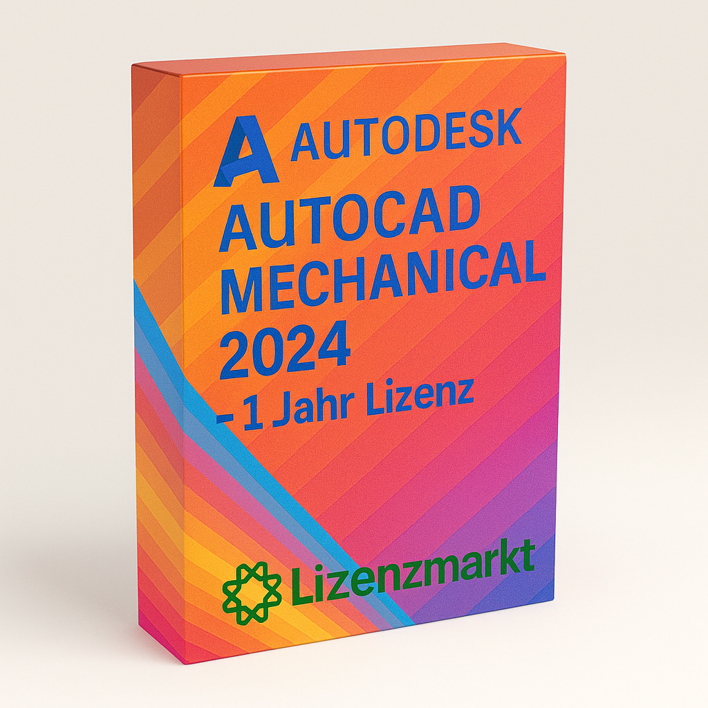 Autodesk AutoCAD Mechanical 2024 Windows 1-Year