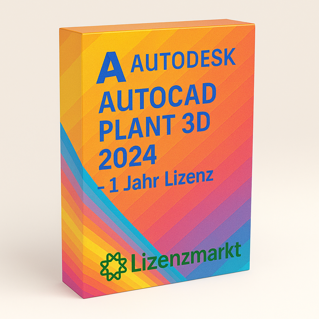Autodesk AutoCAD Plant 3D 2024 Windows 1 year