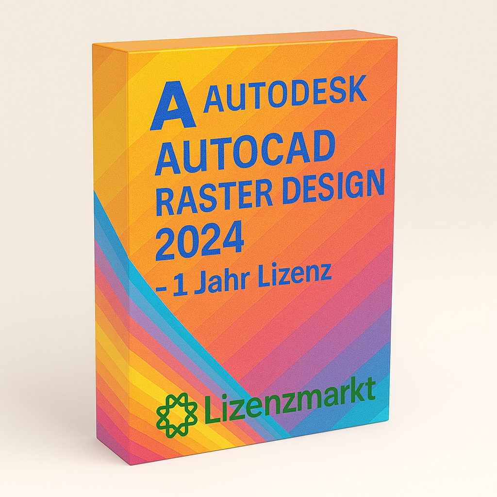 Autodesk AutoCAD Raster Design 2024 Windows 1-Year