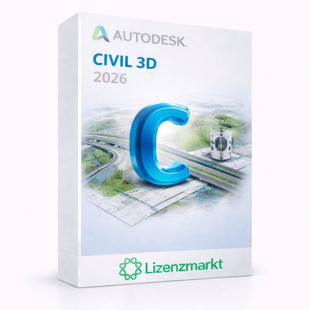 Autodesk Civil 3D 2026 – 3 Jahre Lizenz (Windows) - lizenzmarkt.netBIM Software760437327605