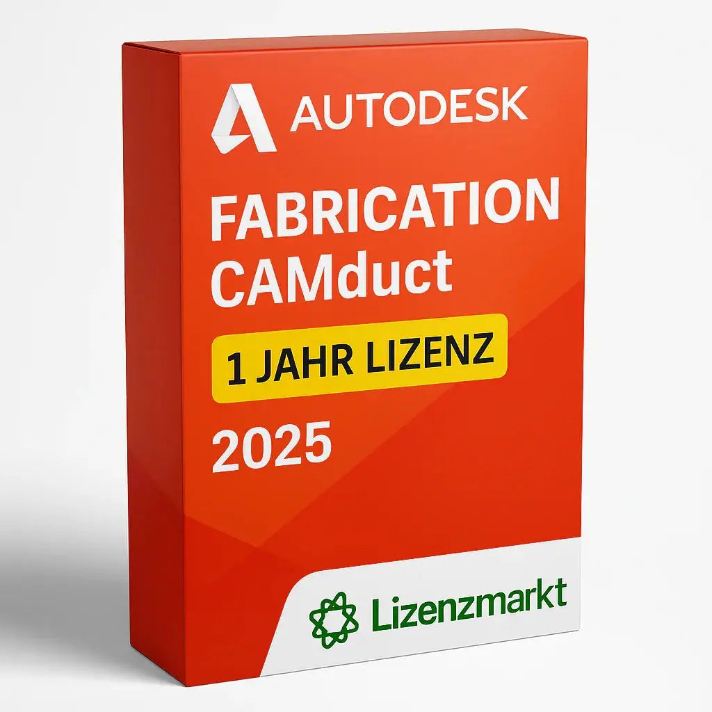 Autodesk Fabrication CAMduct 2025 – 1 Jahr Lizenz (Windows) Lizenzmarkt