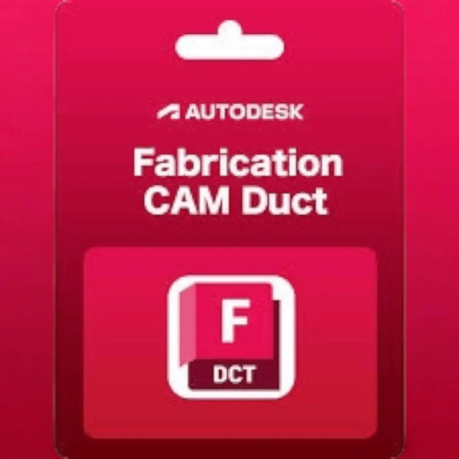 Autodesk Fabrication CAMduct 2025 software packaging for MEP component manufacturing, 1-year Windows license.