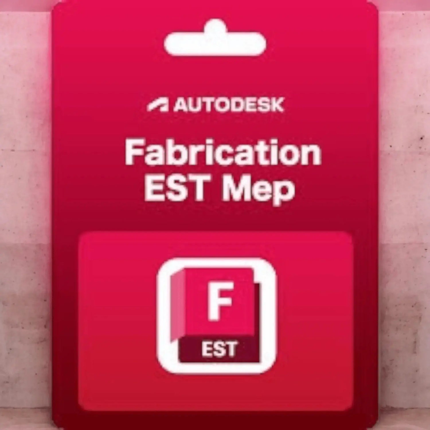 Autodesk Fabrication ESTmep 2025 software package for cost estimating in construction, 1-year Windows license.