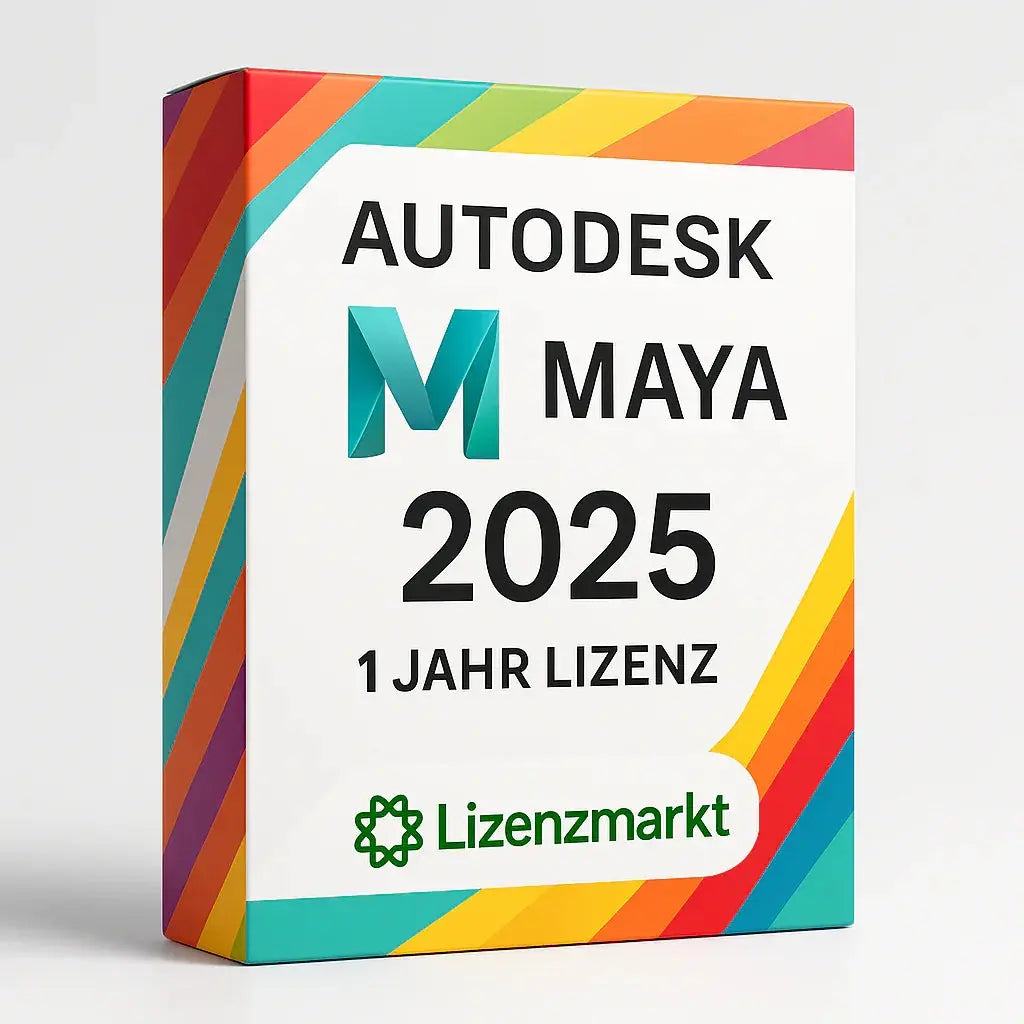 Autodesk Maya 2025 – 1 Jahr Lizenz (Windows) Lizenzmarkt