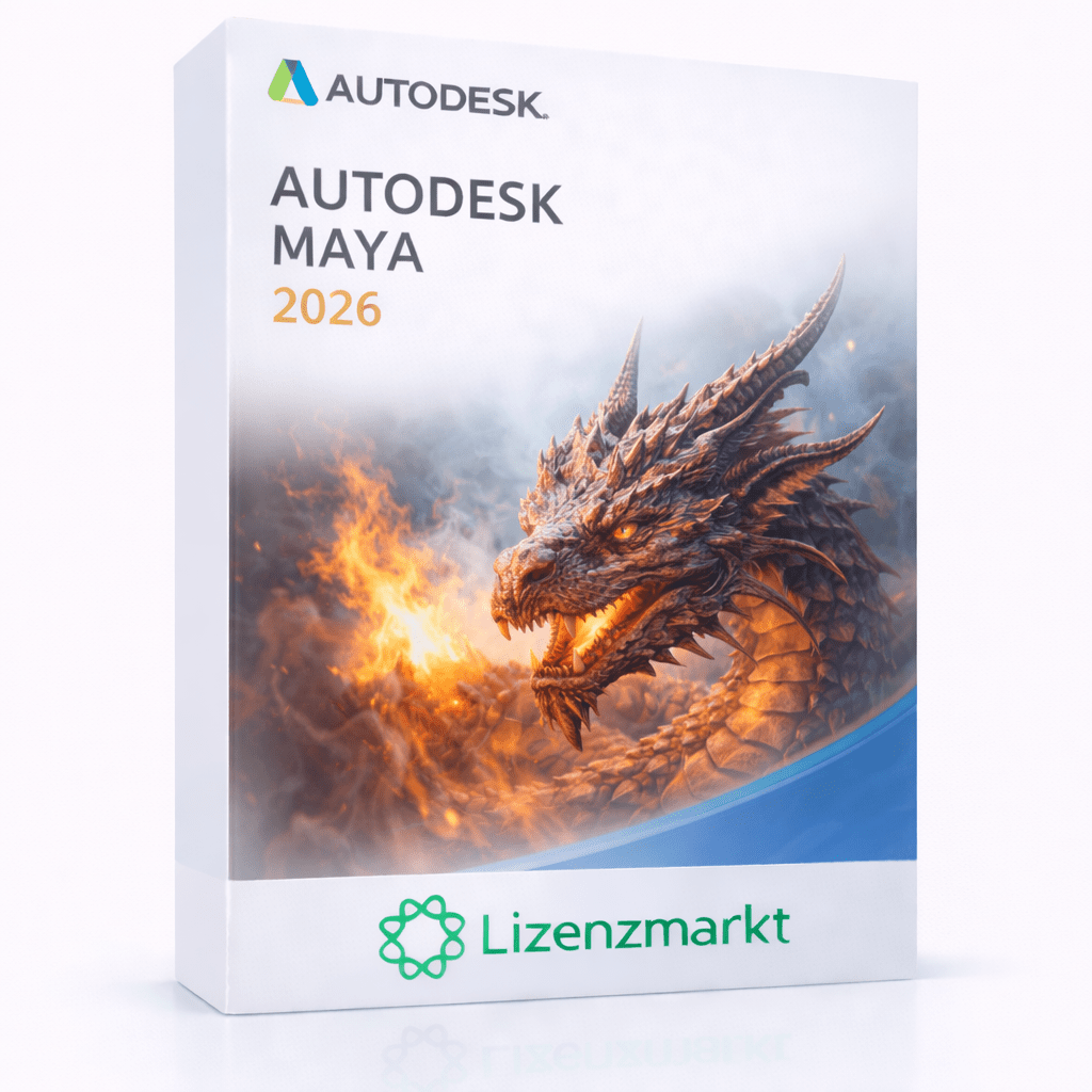 Autodesk Maya 2026 – 3 Jahre Lizenz (Windows/macOS) - lizenzmarkt.net3D Software760928888604