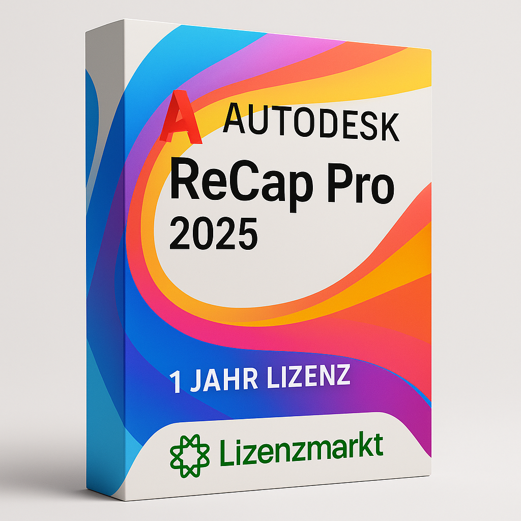 Autodesk ReCap Pro 2025 – 1 Jahr Lizenz