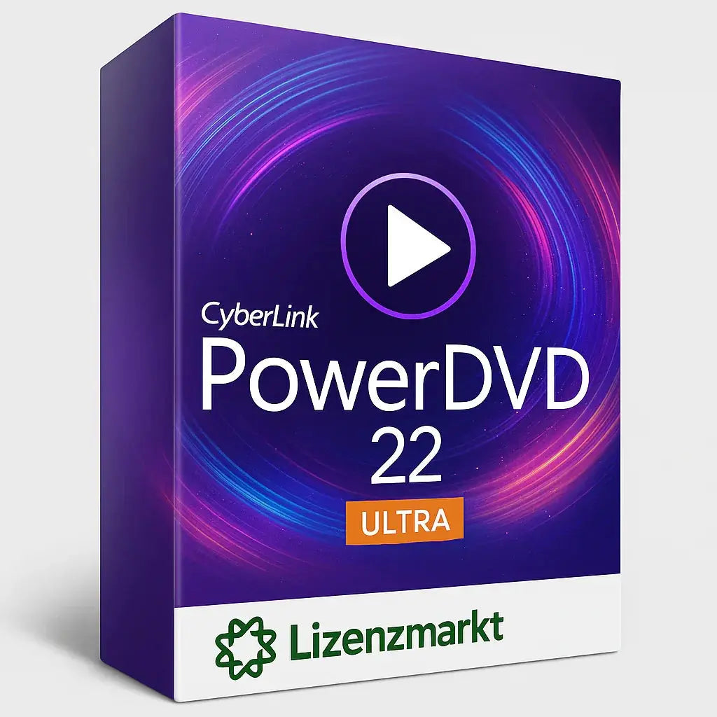 CyberLink PowerDVD 22 Ultra Lizenzmarkt