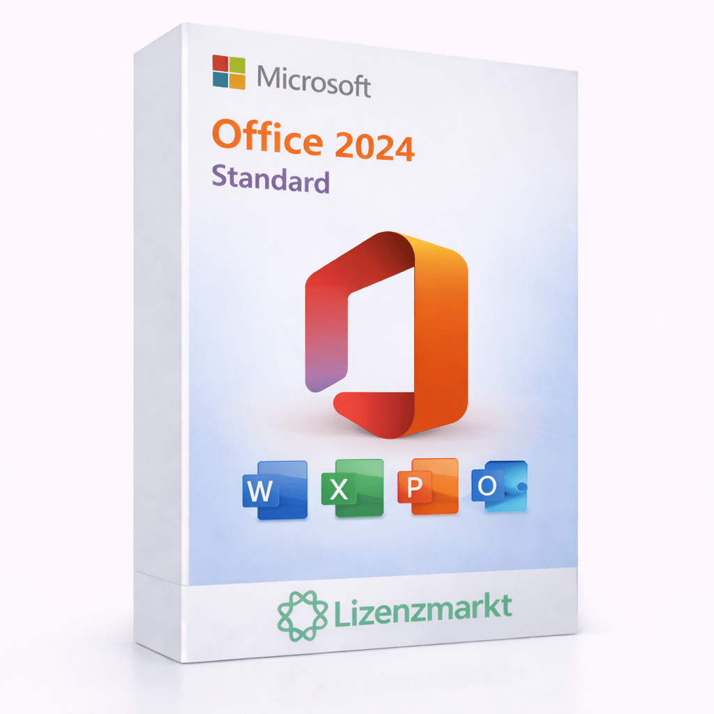 Microsoft Office 2024 Standard – Vollversion - lizenzmarkt.netOffice Software72002892