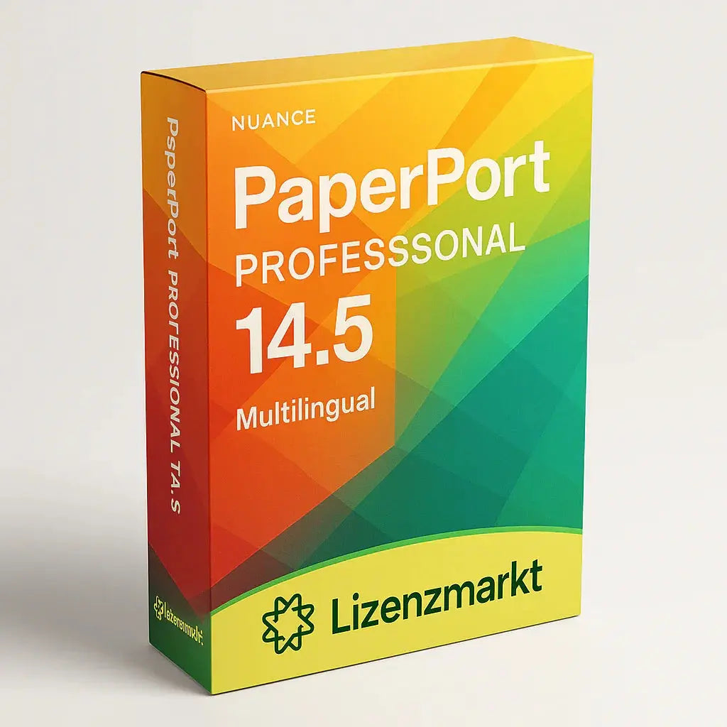 Nuance PaperPort Professional 14.5 – Multilingual Lizenzmarkt