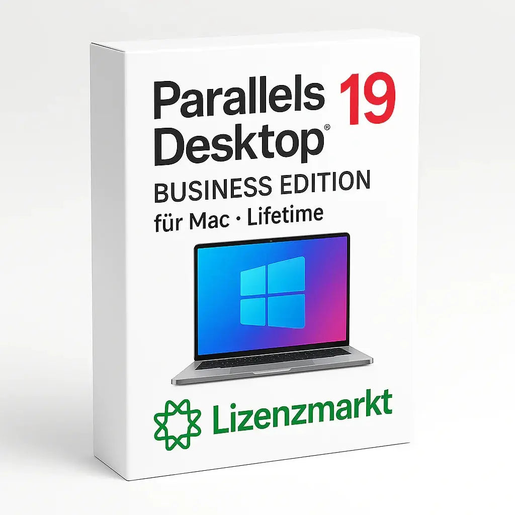 Parallels Desktop 19 Business Edition für Mac Lifetime Lizenzmarkt
