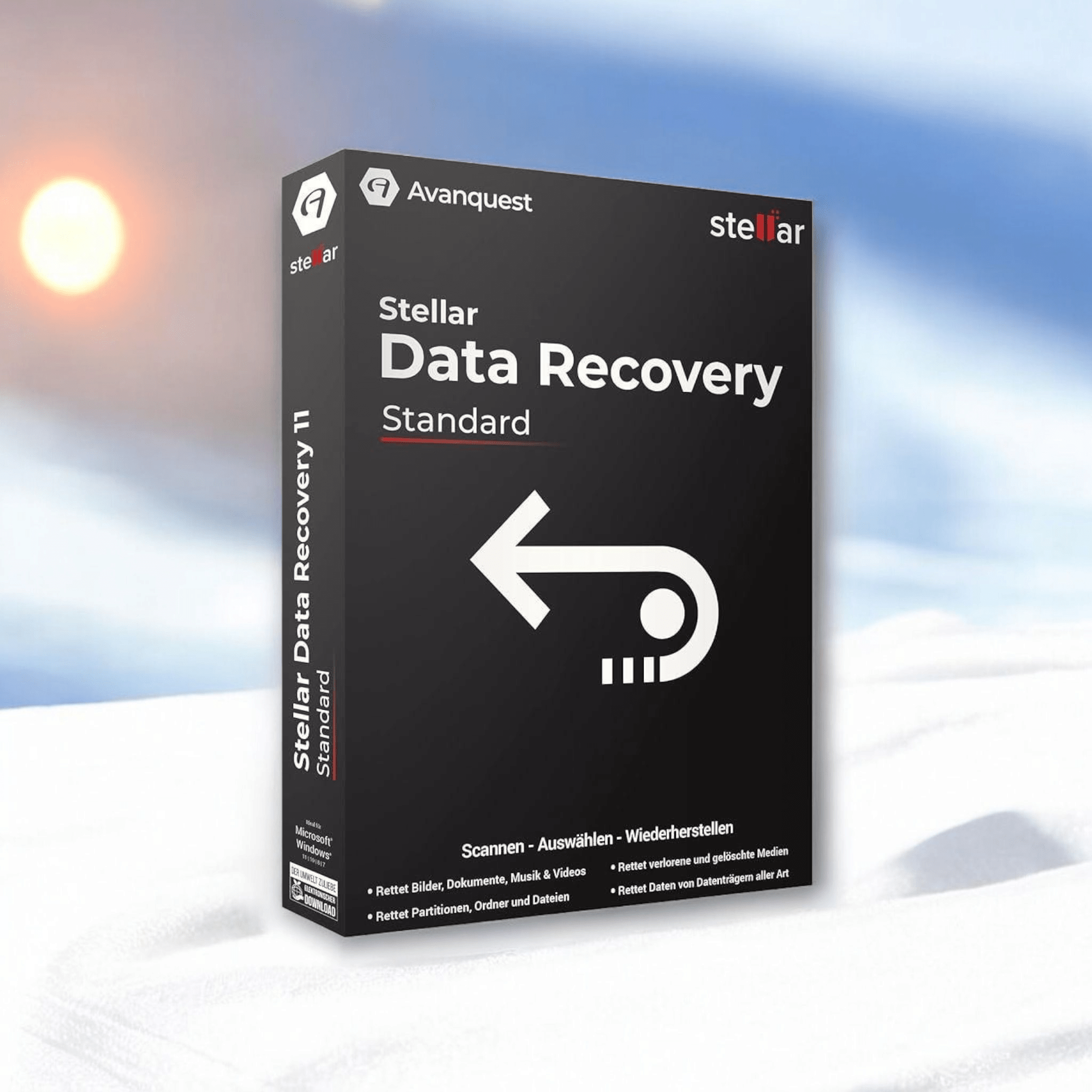 Stellar Data Recovery Standard für Windows/Mac 1 - Jahr - LizenzmarktDatenrettung & Backup