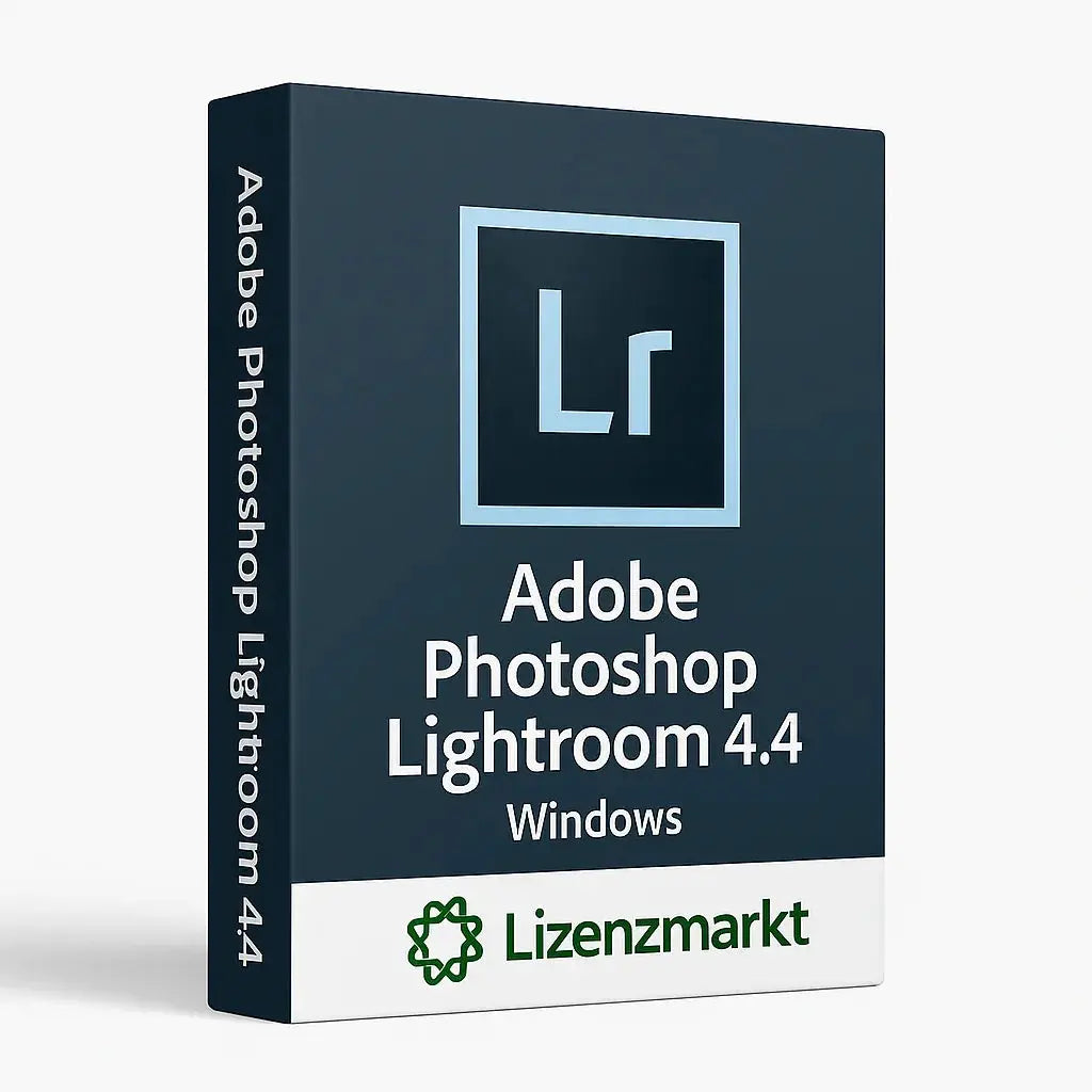 Adobe Photoshop Lightroom 4.4 Windows (Mehrsprachig) Lizenzmarkt