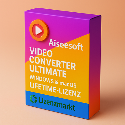 Aiseesoft Video Converter Ultimate – Lifetime-Lizenz für Windows &amp; macOS