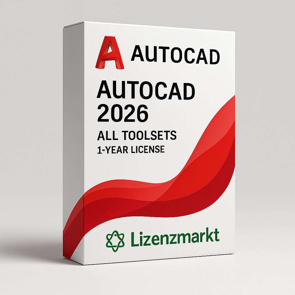 AutoCAD 2026 – All Toolsets – 1-Jahreslizenz