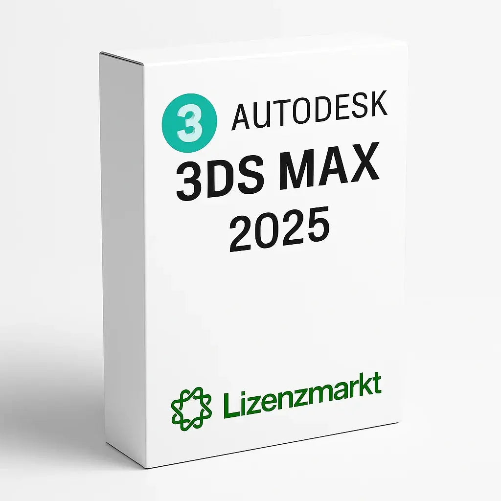 Autodesk 3ds Max 2025 – 1 Jahr Lizenz (Windows) Lizenzmarkt