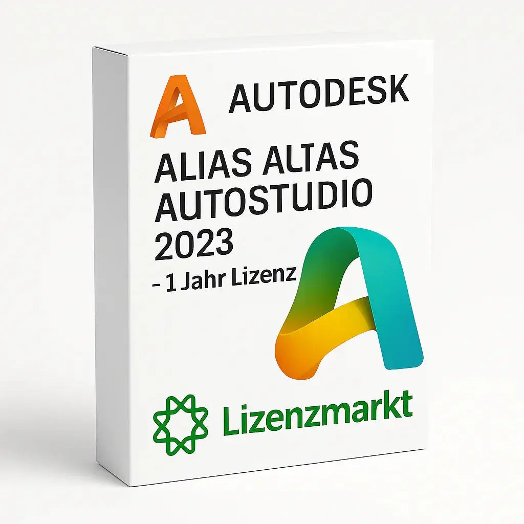 Autodesk Alias AutoStudio 2023 – 1 Jahr Lizenz (Windows) Lizenzmarkt