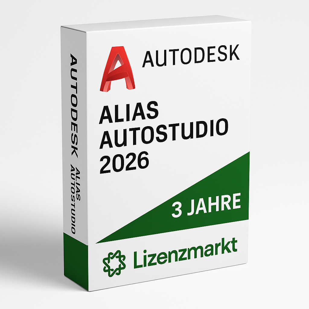 Autodesk Alias AutoStudio 2026 – 3 Jahre Lizenz (Windows)