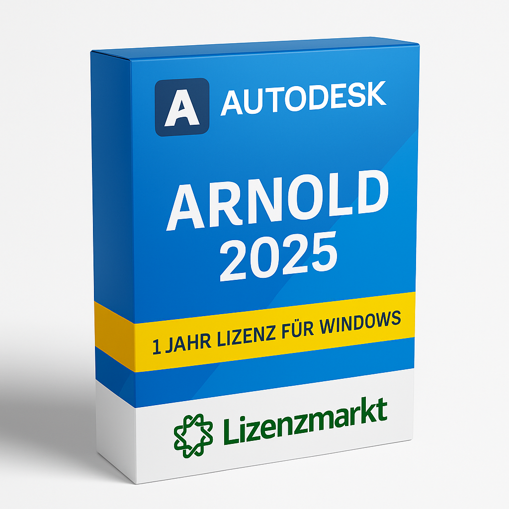 Autodesk Arnold 2025 – 1 Jahr Lizenz für Windows