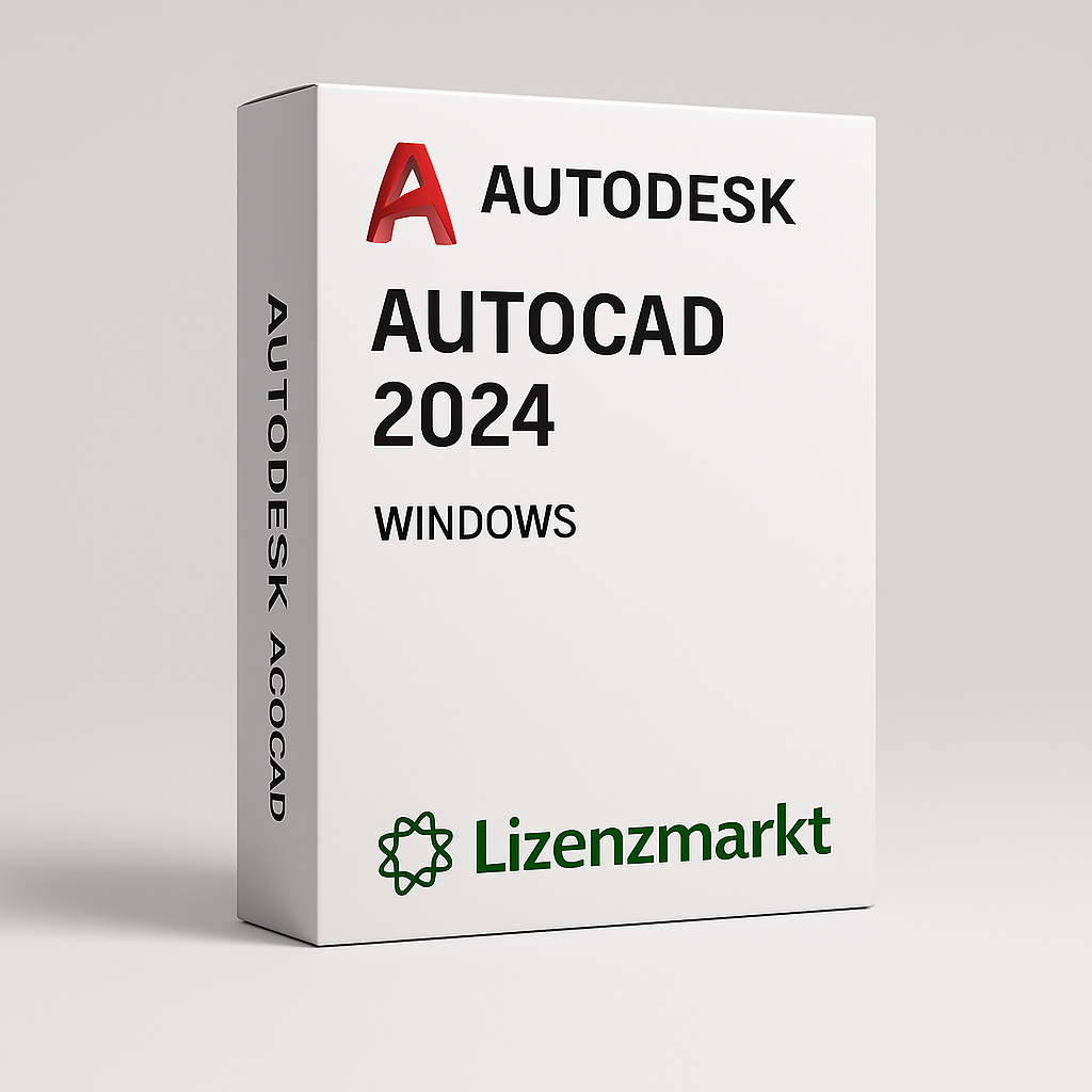 Autodesk AutoCAD 2024 Windows 1-Jahr