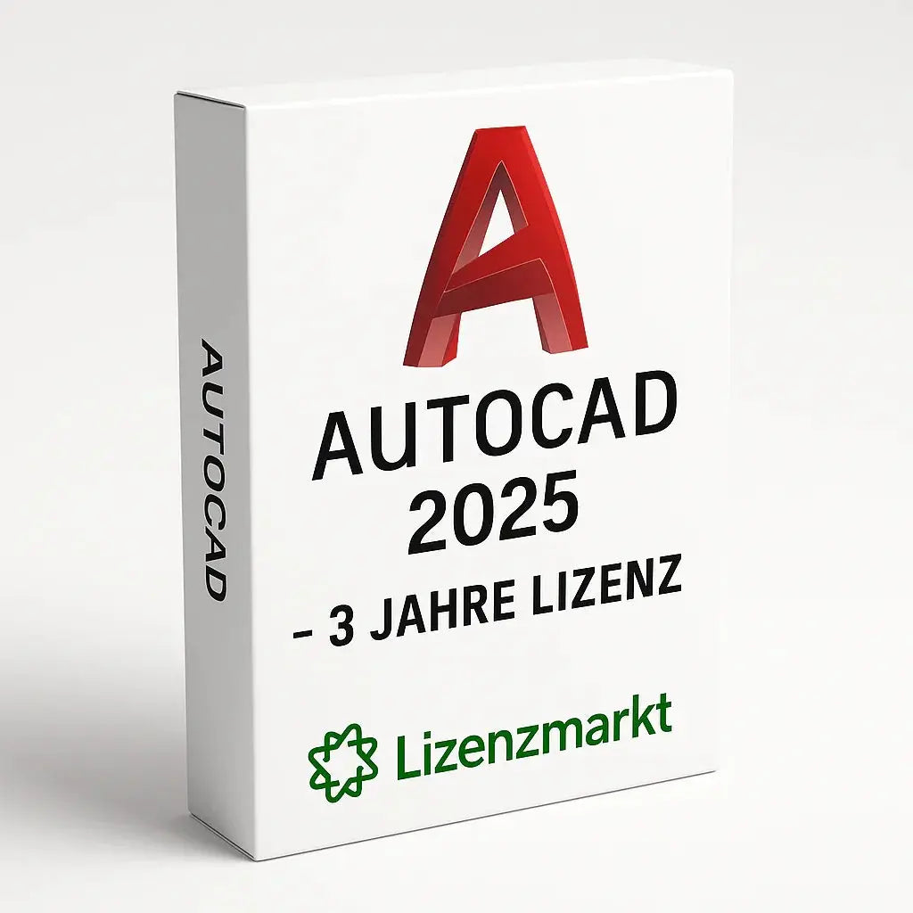 Autodesk AutoCAD 2025 – 3 Jahre Lizenz (Windows) Lizenzmarkt