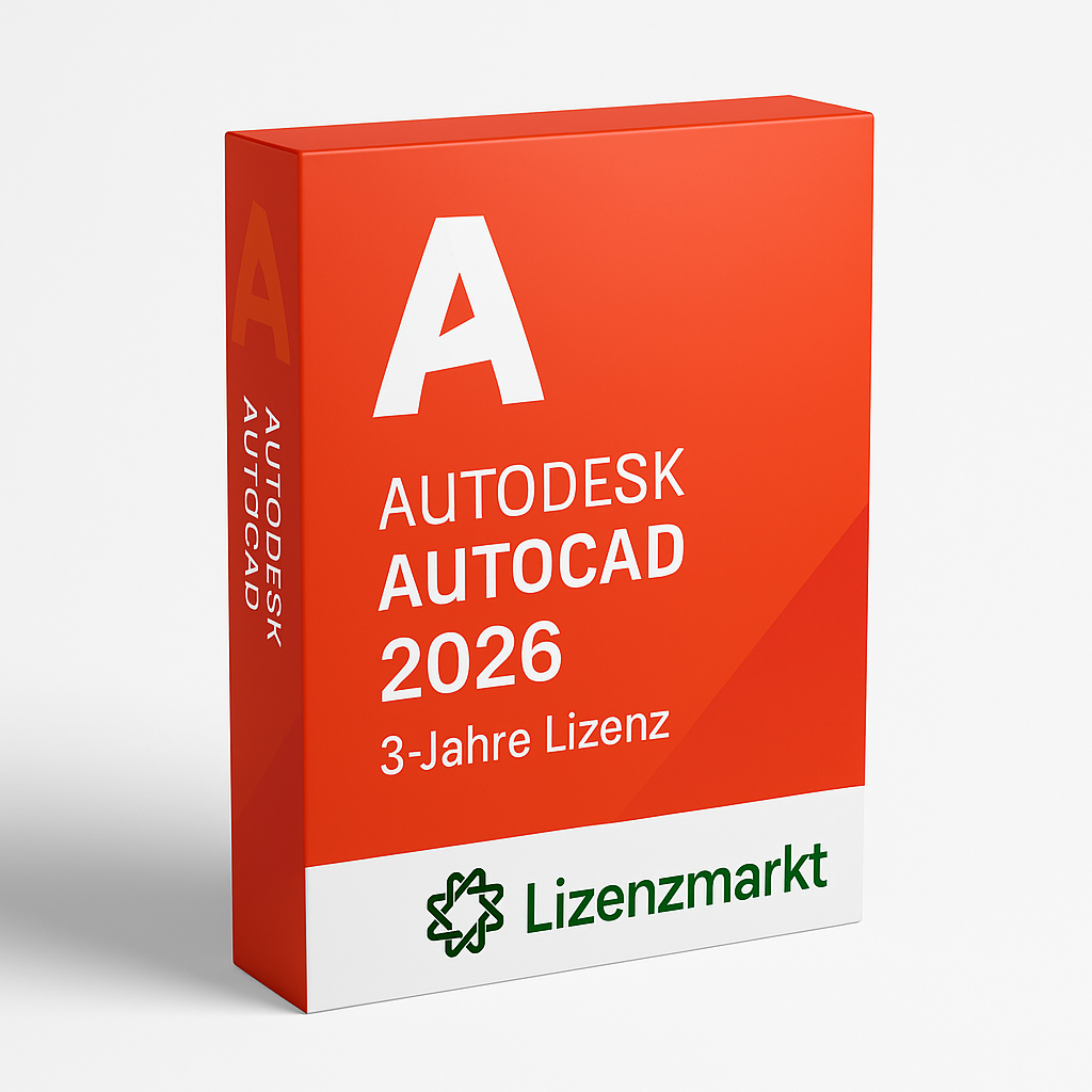 Autodesk AutoCAD 2026 – 3-Jahre Lizenz