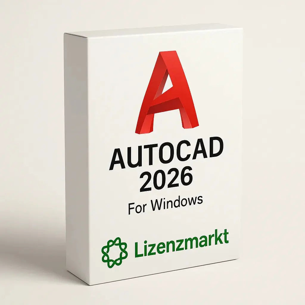 Autodesk AutoCAD 2026 – 1 Jahr Lizenz (Windows) Lizenzmarkt