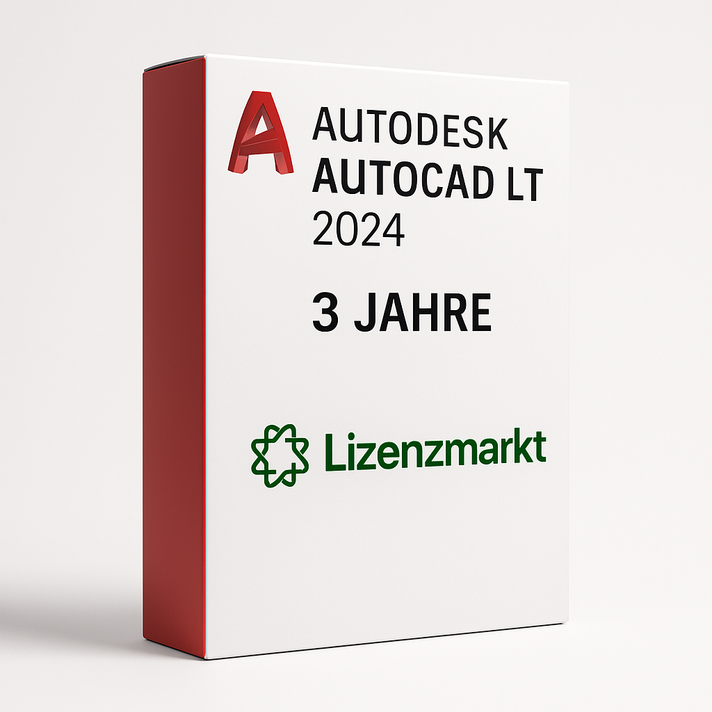 Autodesk AutoCAD LT 2024  3 jahre