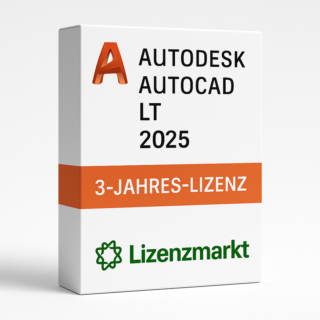 Autodesk AutoCAD LT 2025 – 3 Jahre Lizenz (Windows/macOS)