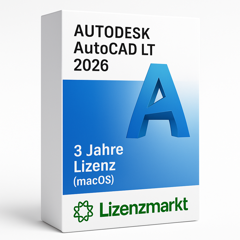 Autodesk AutoCAD LT 2026 – 3 Jahre Lizenz (macOS)