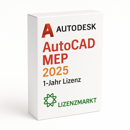 Autodesk AutoCAD MEP 2025 1 Jahr Lizenz