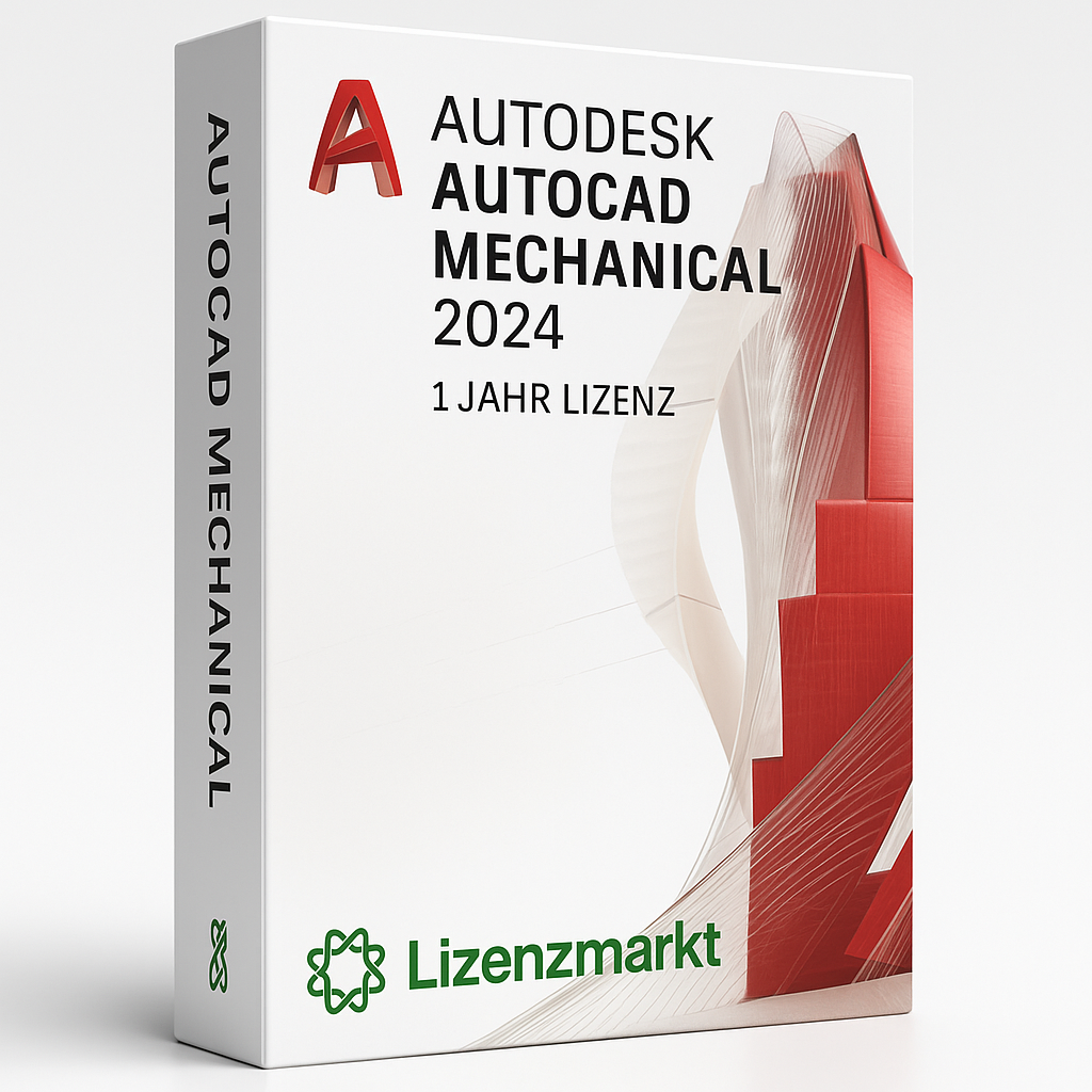 Autodesk AutoCAD Mechanical 2024 Windows 1-Year