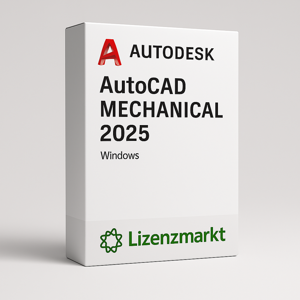 Autodesk AutoCAD Mechanical 2025 Windows 1-Jahr