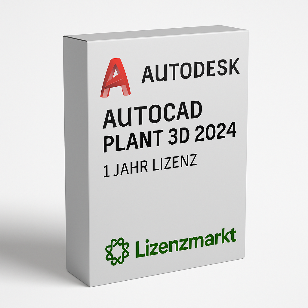 Autodesk AutoCAD Plant 3D 2024 Windows 1 year