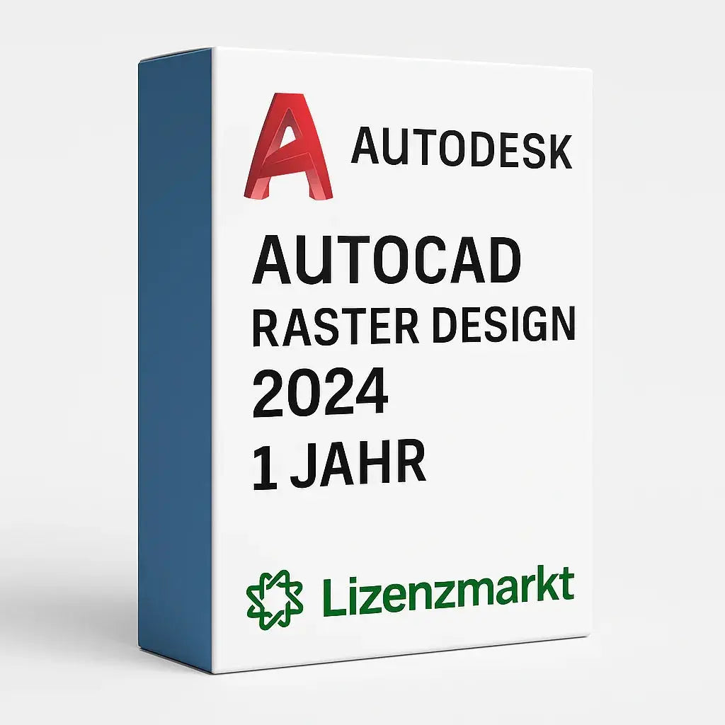 Autodesk AutoCAD Raster Design 2024 – 1 Jahr Lizenz (Windows) Lizenzmarkt