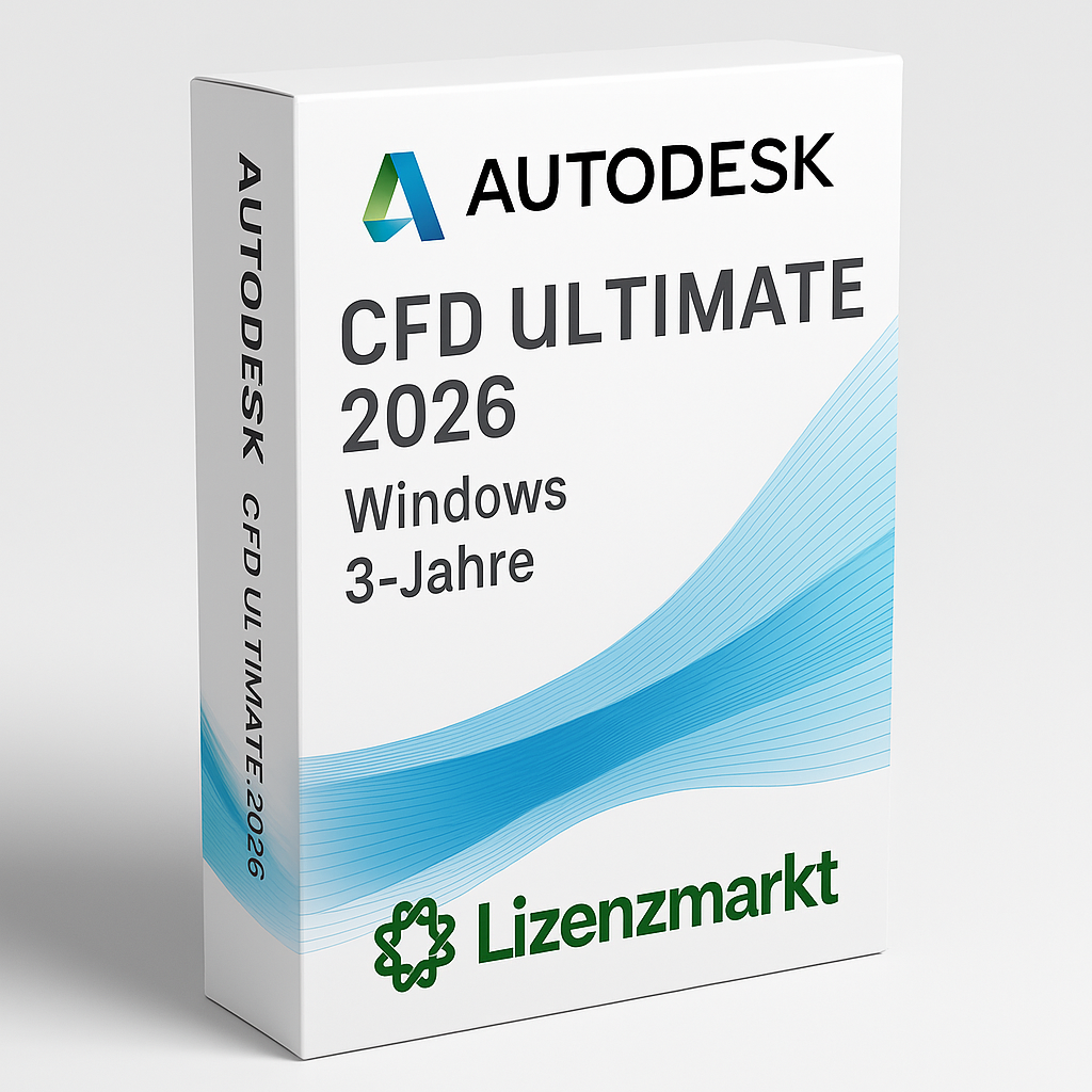 Autodesk CFD Ultimate 2026 – 3 Jahre Lizenz (Windows)