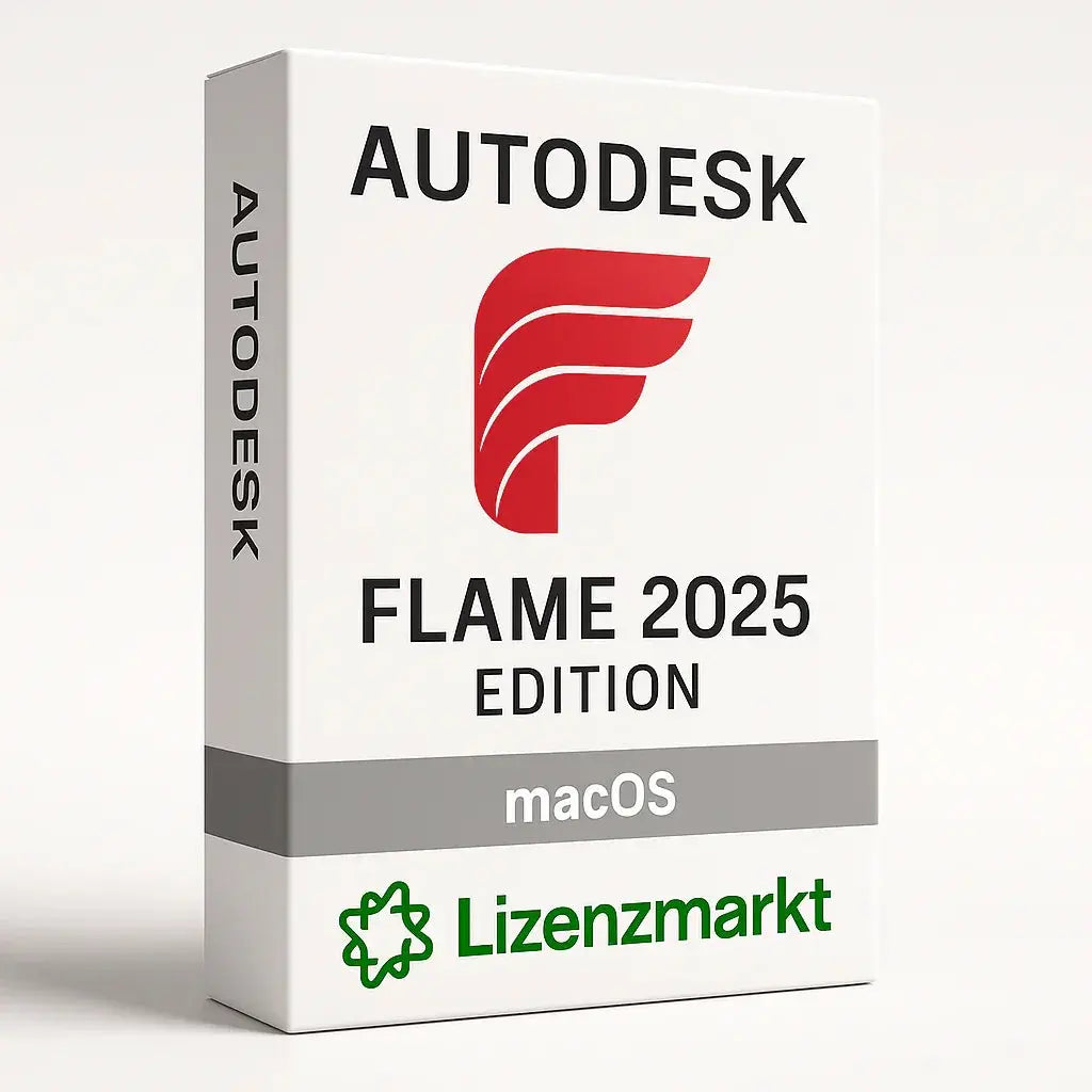 Autodesk Flame 2025 Edition (macOS) – 1 Jahr Lizenz Lizenzmarkt