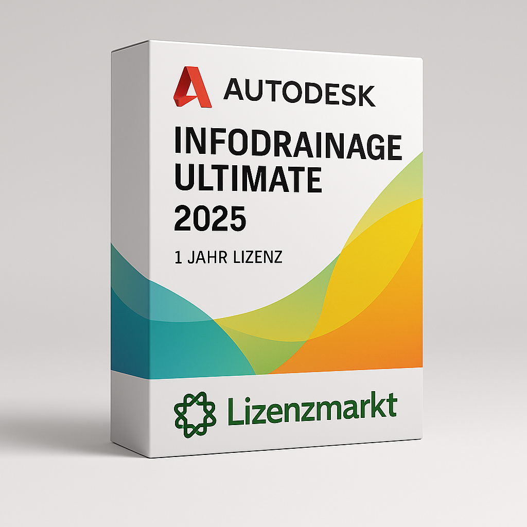 Autodesk InfoDrainage Ultimate 2026 – 1-Jahreslizenz