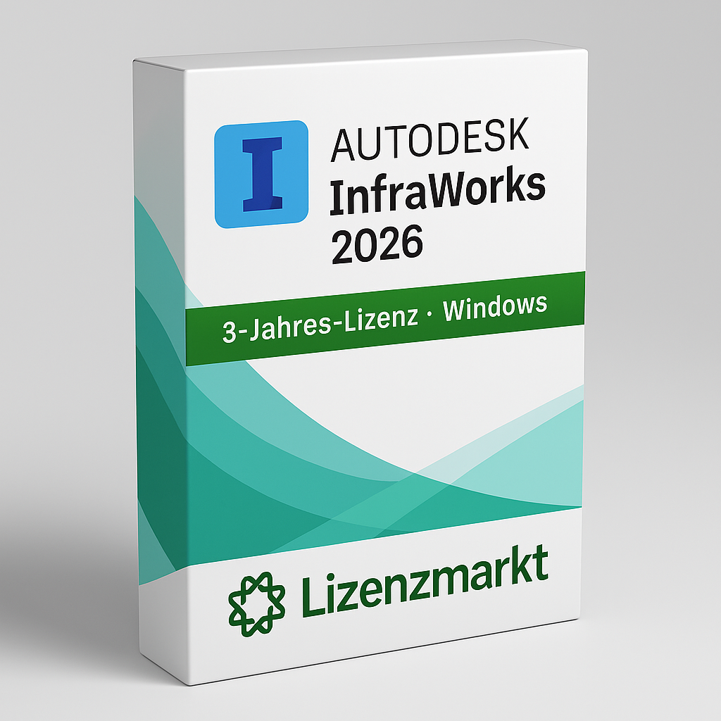 Autodesk InfraWorks 2026 – 3 Jahre Lizenz (Windows)