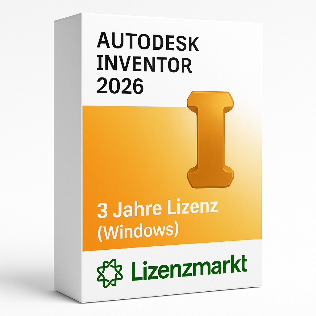 Autodesk Inventor 2026 – 3 Jahre Lizenz (Windows)