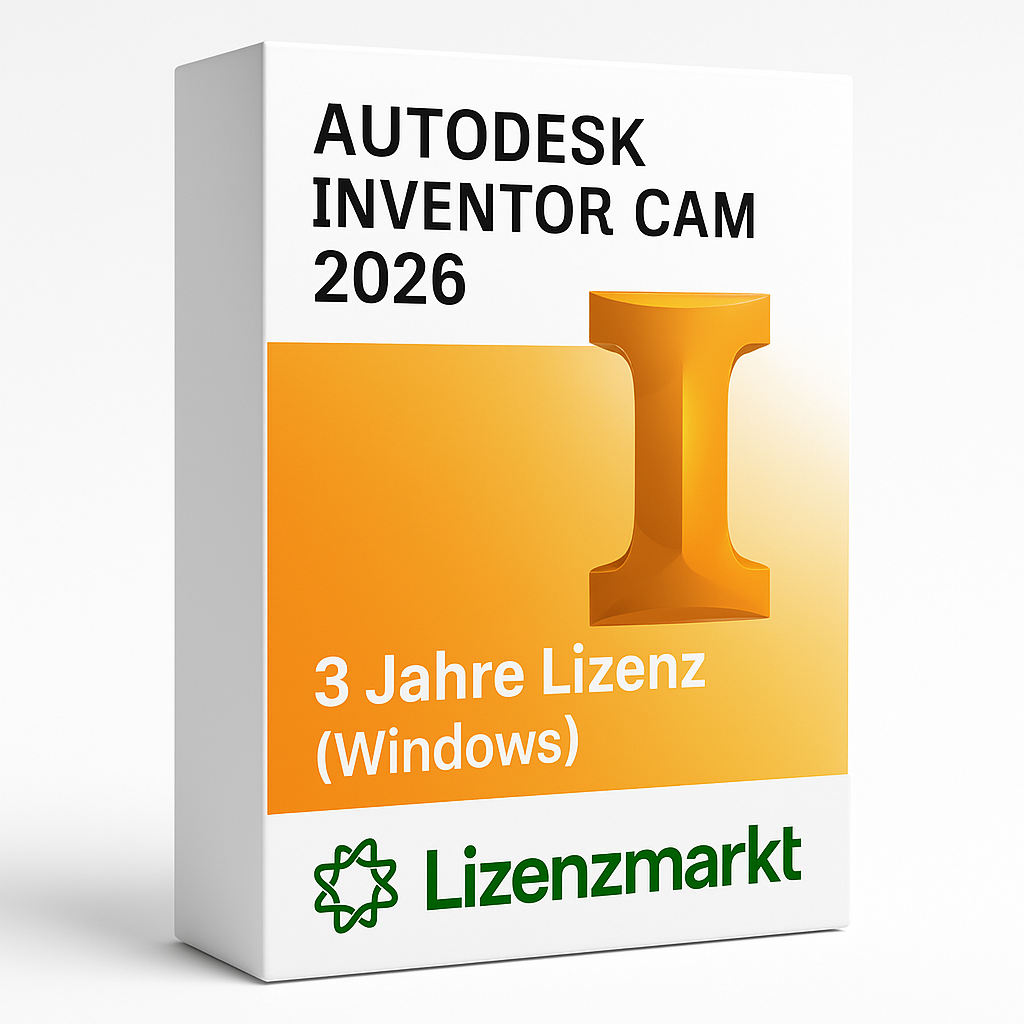 Autodesk Inventor CAM 2026 – 3 Jahre Lizenz (Windows)