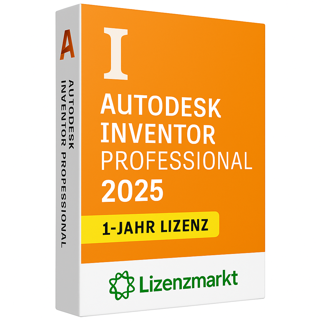 Autodesk Inventor Professional 2025 pour Windows, 1 an