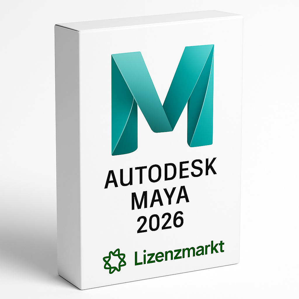 Autodesk Maya 2026 – Für Windows – 1 Jahr Lizenz