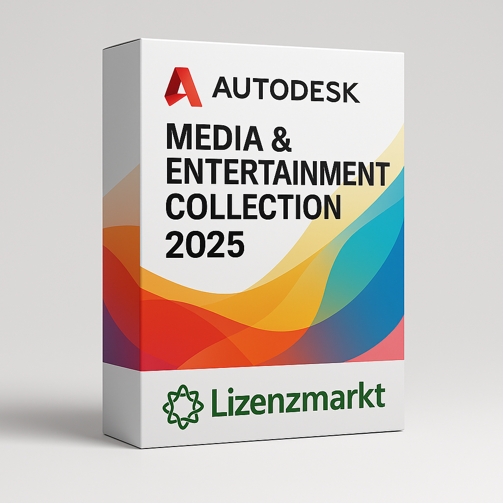 Autodesk Media &amp; Entertainment Collection 2026 – 1-Jahreslizenz