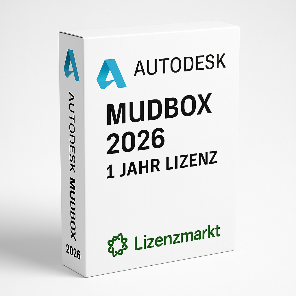 Autodesk Mudbox 2026 - 1 Jahr Lizenz für Windows