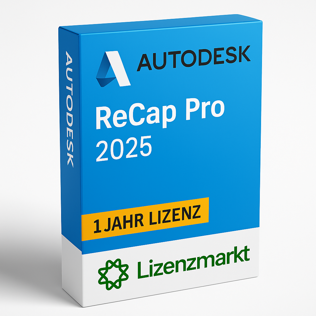 Autodesk ReCap Pro 2025 – 1 Jahr Lizenz
