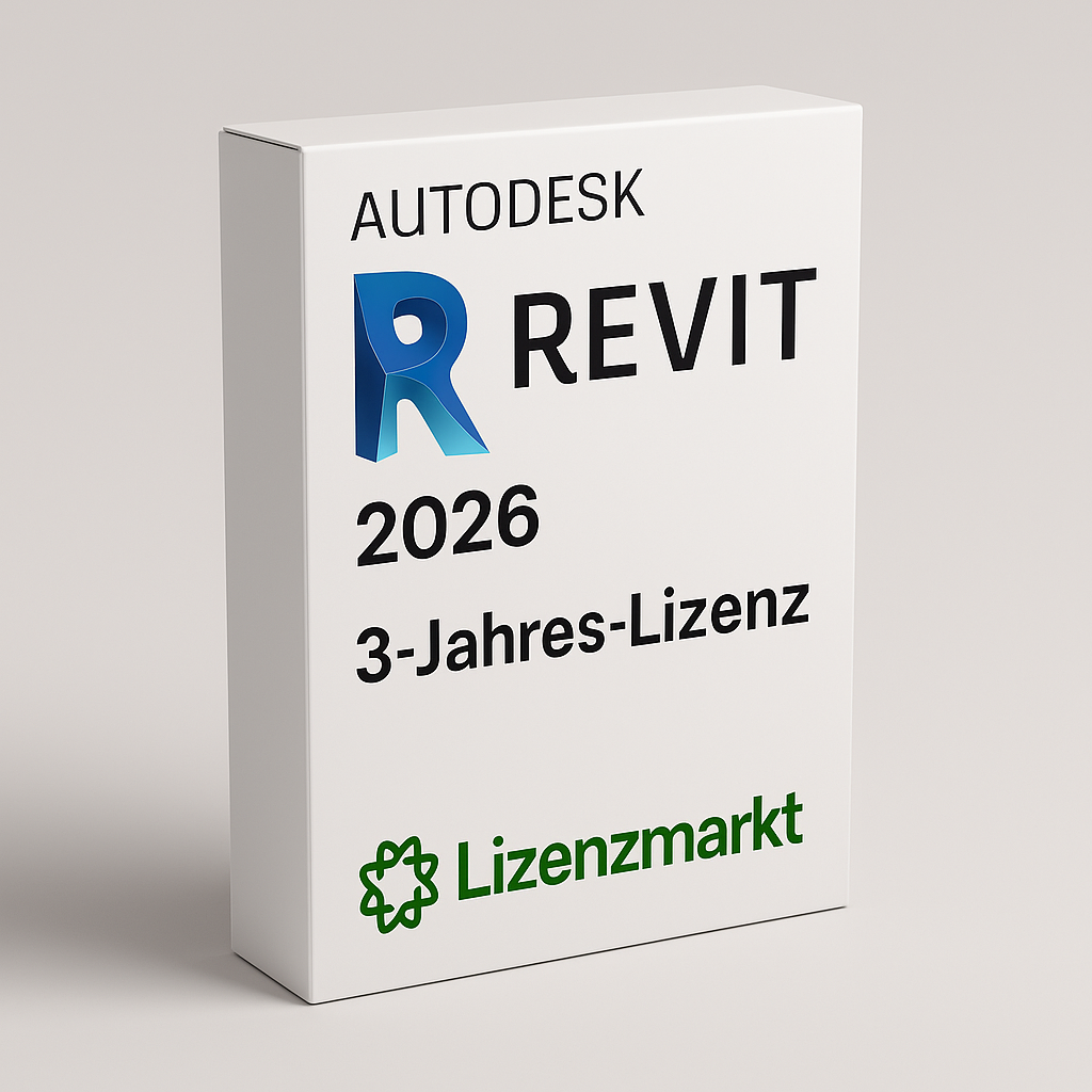 Autodesk Revit 2026 – 3 Jahre Lizenz (Windows)