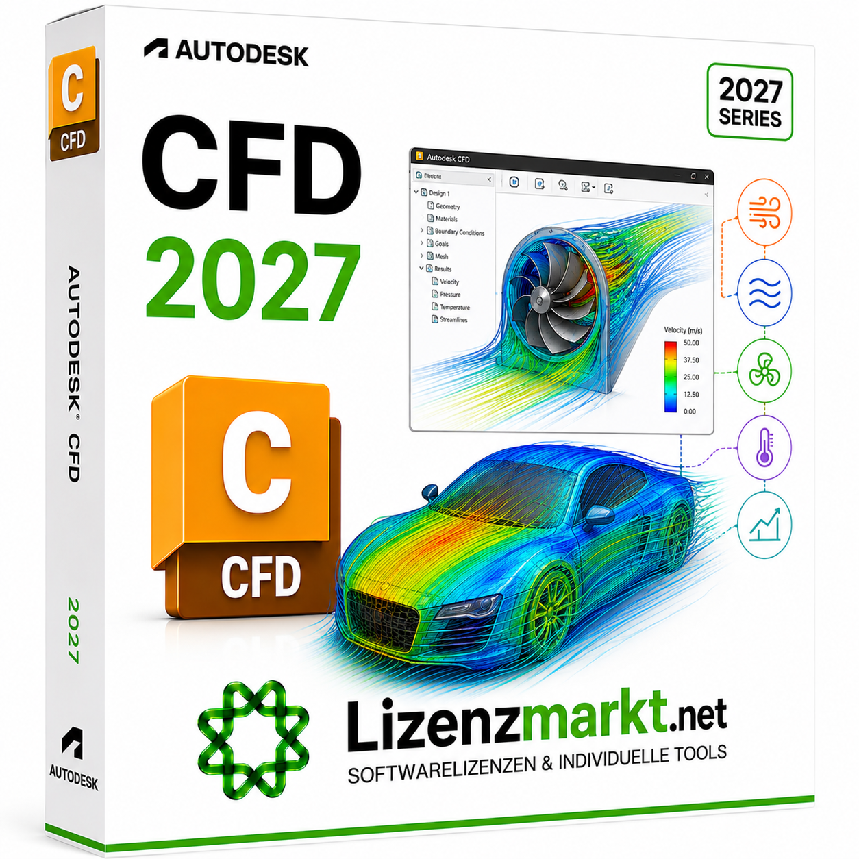 Autodesk CFD 2027 – 3 Jahre Lizenz (Windows)
