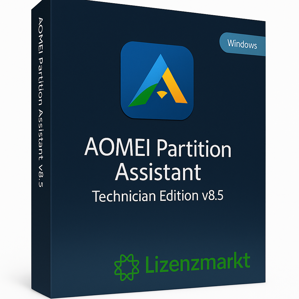 AOMEI Partition Assistant Technician Edition Version 8.5 Multilingual for Windows