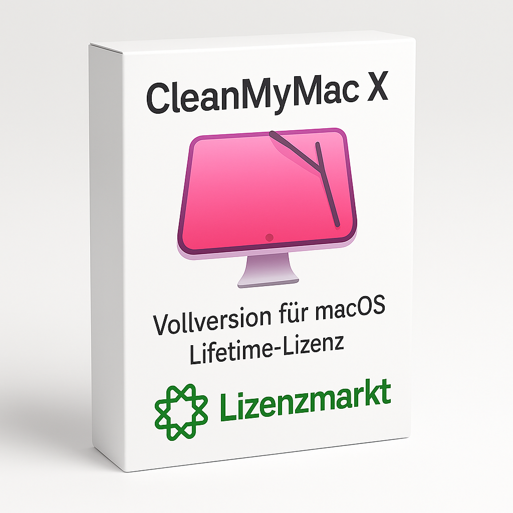 CleanMyMac X – Vollversion für macOS (Lifetime-Lizenz)